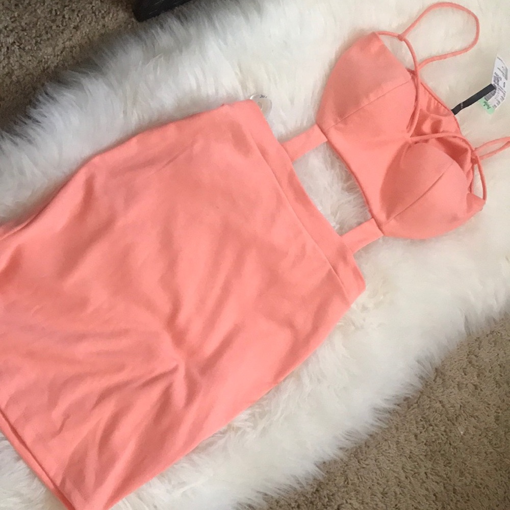 Dress from papaya